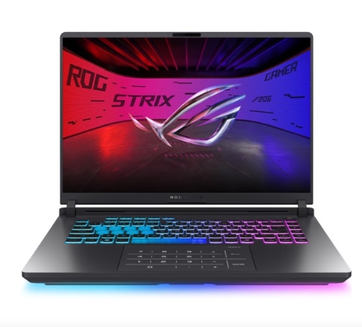 תמונה של מחשב גיימינג נייד 16″ ASUS ROG Strix 16 G615LR-S5054W ULTRA 7 32G 1T  RTX5070 Ti בצבע אפור כהה