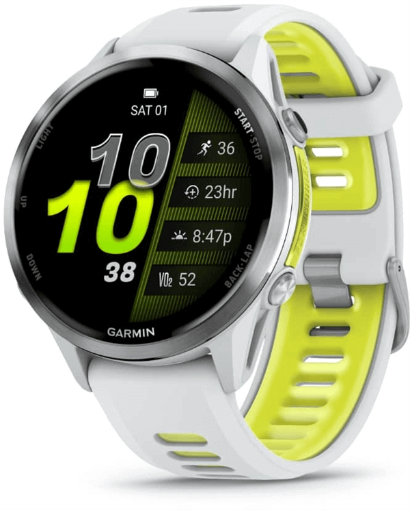 תמונה של GARMIN Forerunner 970, GPS, EMEA, Whitestone/Amp Yellow
