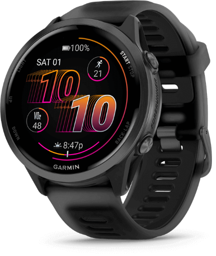 תמונה של GARMIN Forerunner 570 – 47MM, WiFi, GPS, WW, Black