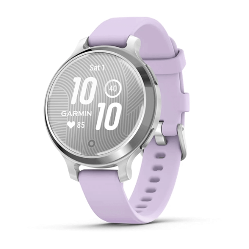 תמונה של GARMIN Lily 2 Active Silver Purple Jasmine Silicone Ban