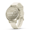 תמונה של GARMIN Lily 2 Active Lunar Gold with Bone Silicone Band