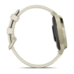 תמונה של GARMIN Lily 2 Active Lunar Gold with Bone Silicone Band