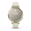 תמונה של GARMIN Lily 2 Active Lunar Gold with Bone Silicone Band