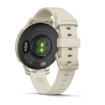 תמונה של GARMIN Lily 2 Active Lunar Gold with Bone Silicone Band