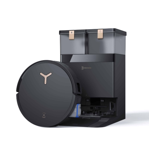 תמונה של שואב רובוטי עם תחנת עגינה ECOVACS DEEBOT X8 PRO OMNI בצבע שחור