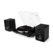 תמונה של פטיפון משולב רמקולים אלחוטיים HPH-100 Matt Black SAFA