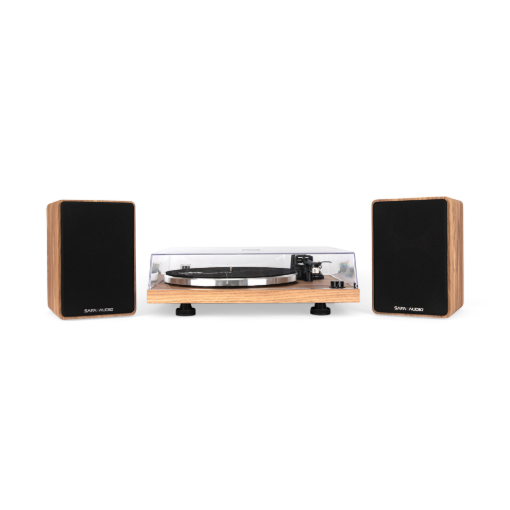 תמונה של פטיפון משולב רמקולים אלחוטיים HPH-100 Cosy  SAFA