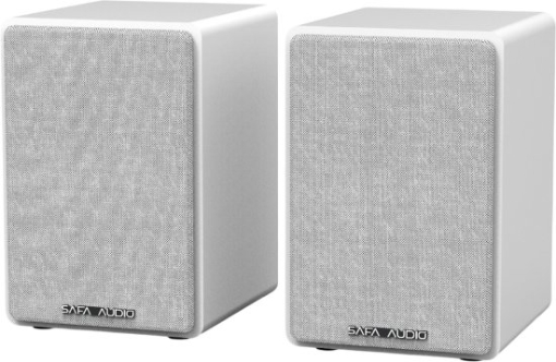 תמונה של רמקול לפטיפון, מדפים מוגברים WS-602 WHITE SAFA