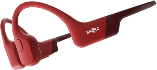 תמונה של אוזניות ספורט עצם SHOKZ OPENRUN אדום