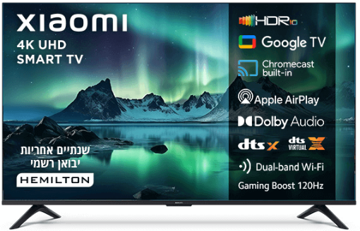 תמונה של Xiaomi TV A 55 2026 SMART 4K L55MB-AME