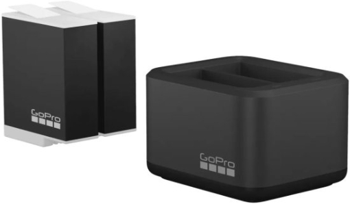 תמונה של Dual Battery Charger + 2 ENDURO Battery HERO9/10/11/12Black