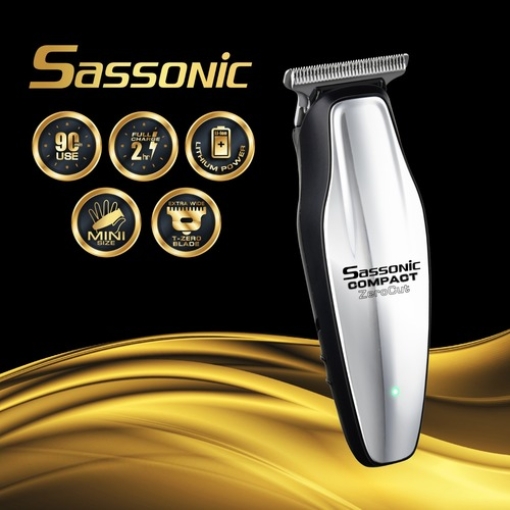 תמונה של מכונת תספורת SASSONIC Compact ZeroCut ESE-780