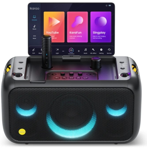 תמונה של רמקול קריוקי כולל מסך ikarao Break X1 Karaoke speaker with 13.3” screen
