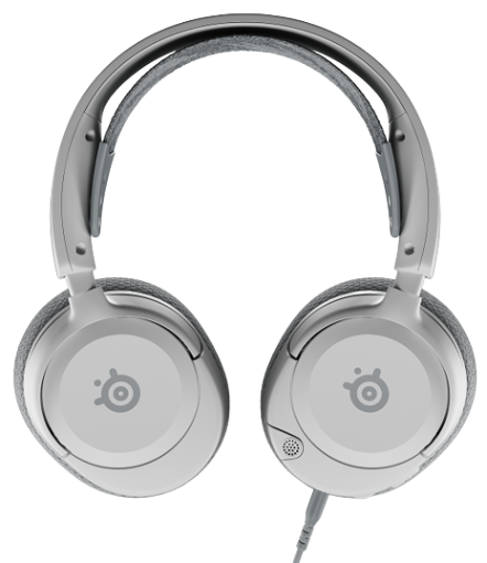 תמונה של אוזנית גיימרים Arctis Nova 1 STEELSERIES בצבע לבן
