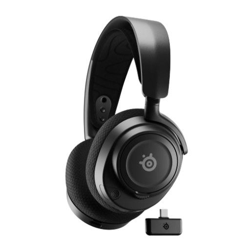 תמונה של אוזנית גיימרים Arctis Nova 7 STEELSERIES בצבע שחור