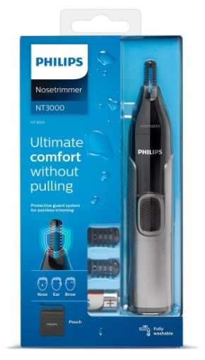 תמונה של קוצץ שיער לאף ולאוזניים Philips NT3650/16