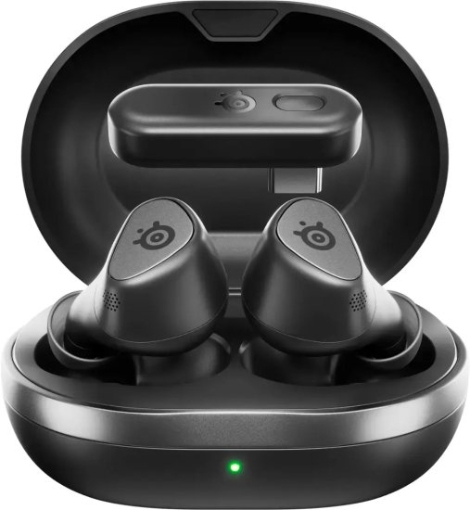 תמונה של אוזניות גיימינג אלחוטיות Arctis GameBuds TWS B.T / 2.4GHZ שחור