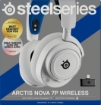 תמונה של אוזניות גיימרים Arctis Nova 7P לבן ל PlayStation