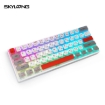 תמונה של מקלדת גיימינג מכאנית GK61+ SKYLONG – בצבע  white G-R pudding -דגם 2025 – שנתיים אחריות