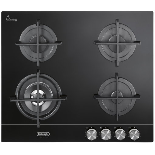 תמונה של כיריים גז 60 ס״מ NSL460NCMIL DELONGHI זכוכית קרמית