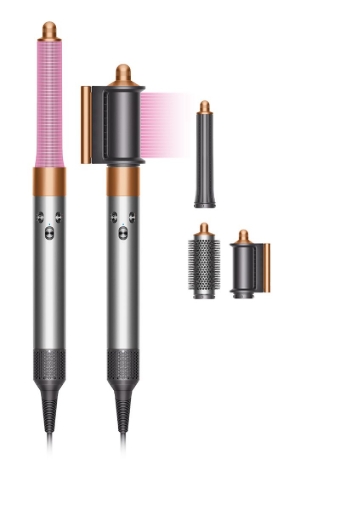 תמונה של מעצב שיער Dyson Airwrap™ Complete Long Lite HS05 בגווני ניקל נחושת יוקרתיים – שרות ב.נ.ז.כ