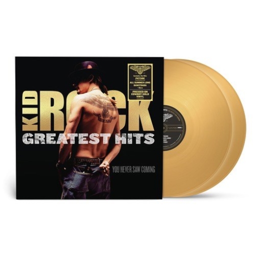 תמונה של תקליט Kid Rock – Greatest Hits: You Never Saw Coming (2LP, Gold Vinyl)