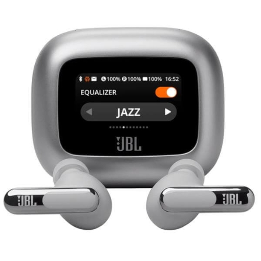 תמונה של אוזניות אלחוטיות עם מסנן רעשים JBL  LIVE BEAM3 TWS – כסוף