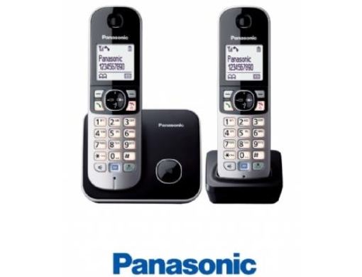 תמונה של טלפון אלחוטי Panasonic דגם KX-TG6812MBB