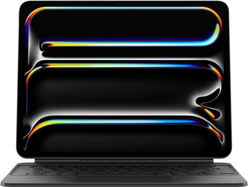 תמונה של מקלדת אפל לאייפד בעברית  Apple Magic Keyboard for iPad Pro 13‑inch MWR53HB/A (M4) בצבע שחור