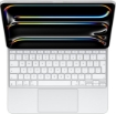 תמונה של מקלדת אפל לאייפד בעברית Apple Magic Keyboard for iPad Pro 13‑inch MWR43HB/A (M4) בצבע לבן