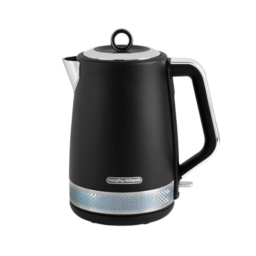תמונה של קומקום חשמלי 1.7 ליטר Morphy Richards Illumination בצבע שחור