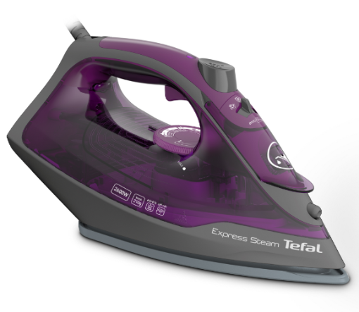 תמונה של מגהץ אדים 2,600 וואט TEFAL FV2843M0