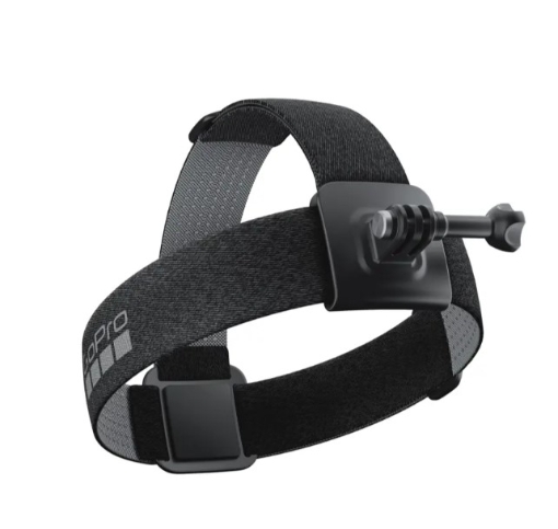 תמונה של רצועת ראש + תופסן לכובע למצלמות GoPro Head Strap 2.0