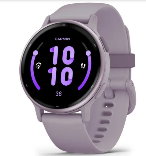 תמונה של שעון ספורט חכם 42″ GARMIN Vivoactive 5 Music בצבע Orchid  – יבואן רשמי