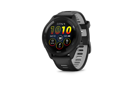תמונה של שעון ספורט חכם .46.1″ GARMIN Forerunner 265 Music AMOLED בצבע Black/Powder Gray – יבואן רשמי