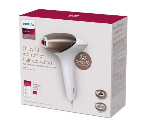 תמונה של מכשיר להסרת שיער IPL עם SenseIQ דגם BRI945/00 PHILIPS
