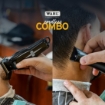 תמונה של סט מכונת תספורת SUPER TAPER + טרימר BERET WAHL דגם 08592-017H
