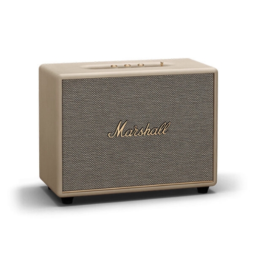 תמונה של רמקול Marshall Woburn 3 ביתי גדול עם סאונד עוצמתי וחיבור לטלוויזיה בצבע Cream