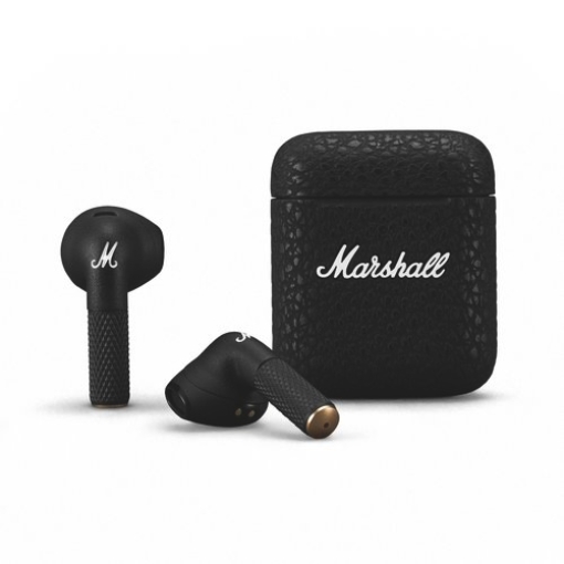 תמונה של אוזניות True Wireless מבית Marshall  בעלות הלוק האייקוני והאיכות הבלתי מתפשרת דגם MINOR 3 בצבע שחור