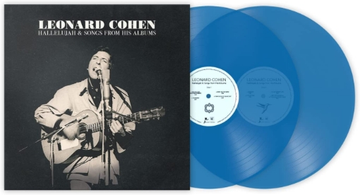 תמונה של תקליט כפול Leonard Cohen – Hallelujah & Songs From His Albums 2LP (Blue Vinyl)