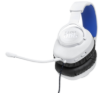 תמונה של אוזניות גיימינג JBL QUANTUM 100P בצבע כחול/לבן
