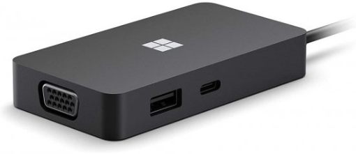 תמונה של Microsoft® USB-C Travel Hub AR/EL/IW/TR Black SWV-00009 מתאם