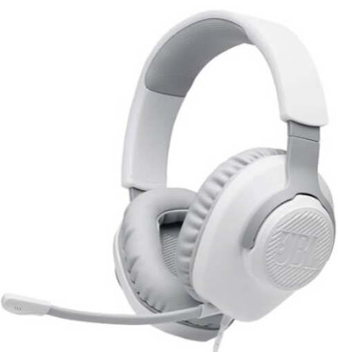 תמונה של אוזניות גיימינג JBL QUANTUM 100 WHT
