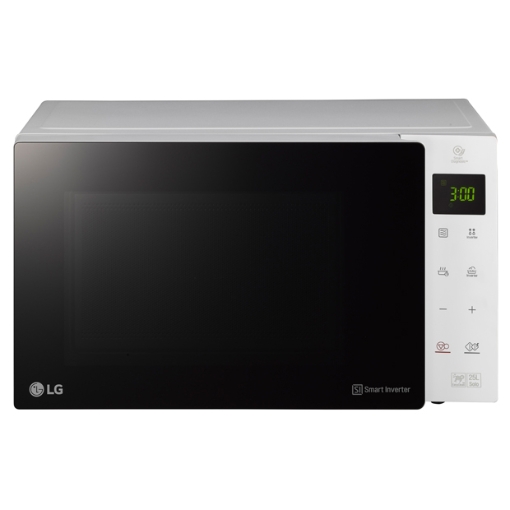 תמונה של מיקרוגל דיגיטלי 25 ליטר LG דגם MS2535GISW צבע לבן