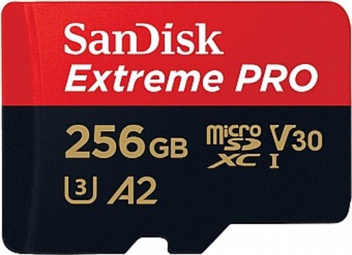 תמונה של כרטיס SanDisk Extreme Pro microSD 250S 256G