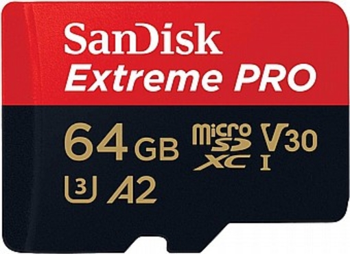 תמונה של כרטיס SanDisk Extreme Pro microSD 200S  64G