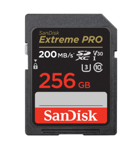 תמונה של כרטיס EX PRO SD 200S V30 4K 256G
