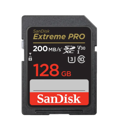 תמונה של כרטיס EX PRO SD 200S V30 4K 128G