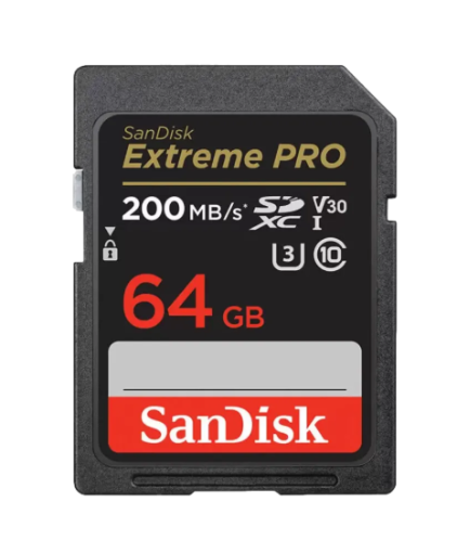 תמונה של כרטיס EX PRO SD 200S V30 4K  64B