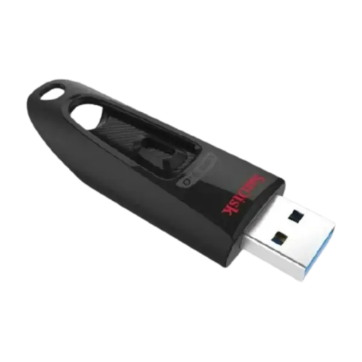 תמונה של זיכרון נייד SANDISK בצבע שחור USB 3.0 ULTRA 512GB Z48